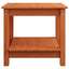 Sofabord Gyldenbrun 50 x 50 x 45 cm Massivt fyrretræ