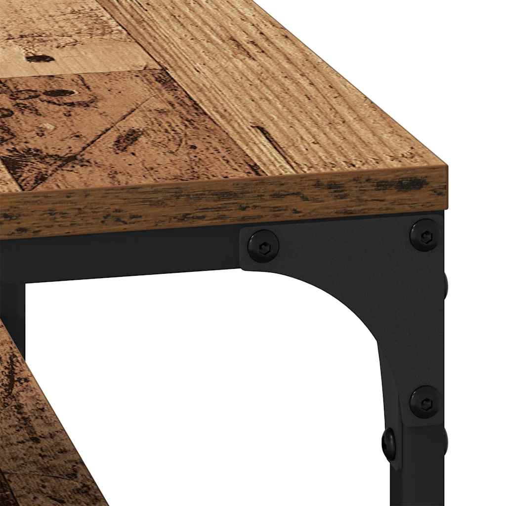 Sofabord Gammelt træ 80 x 50 x 40 cm Konstrueret træ