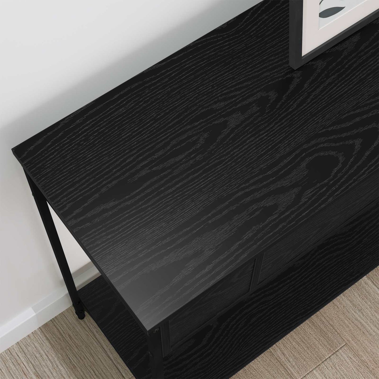 Konsolbord Andet Sort eg 100 x 34.5 x 75 cm Konstrueret træ