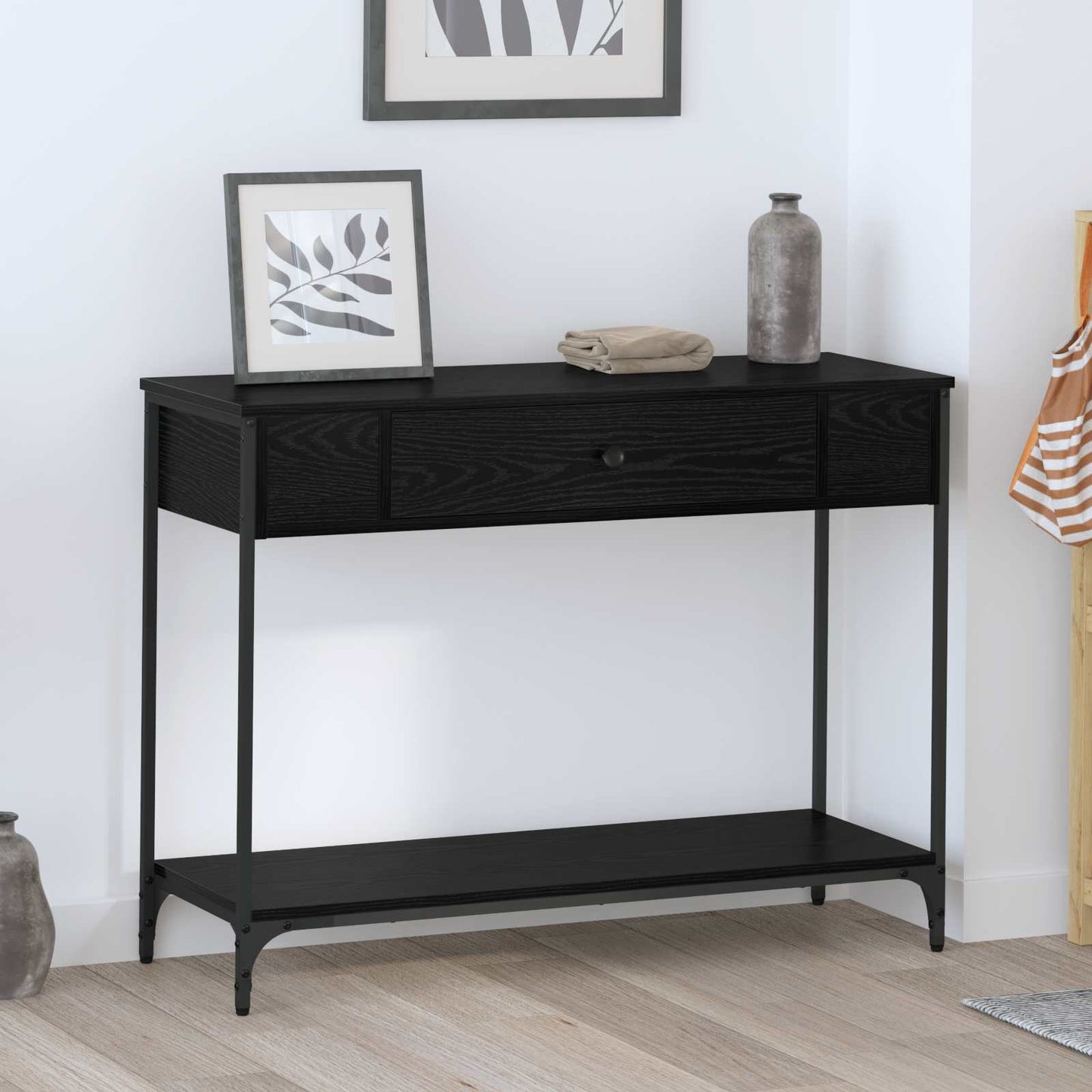 Konsolbord Andet Sort eg 100 x 34.5 x 75 cm Konstrueret træ