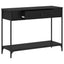 Konsolbord Andet Sort eg 100 x 34.5 x 75 cm Konstrueret træ