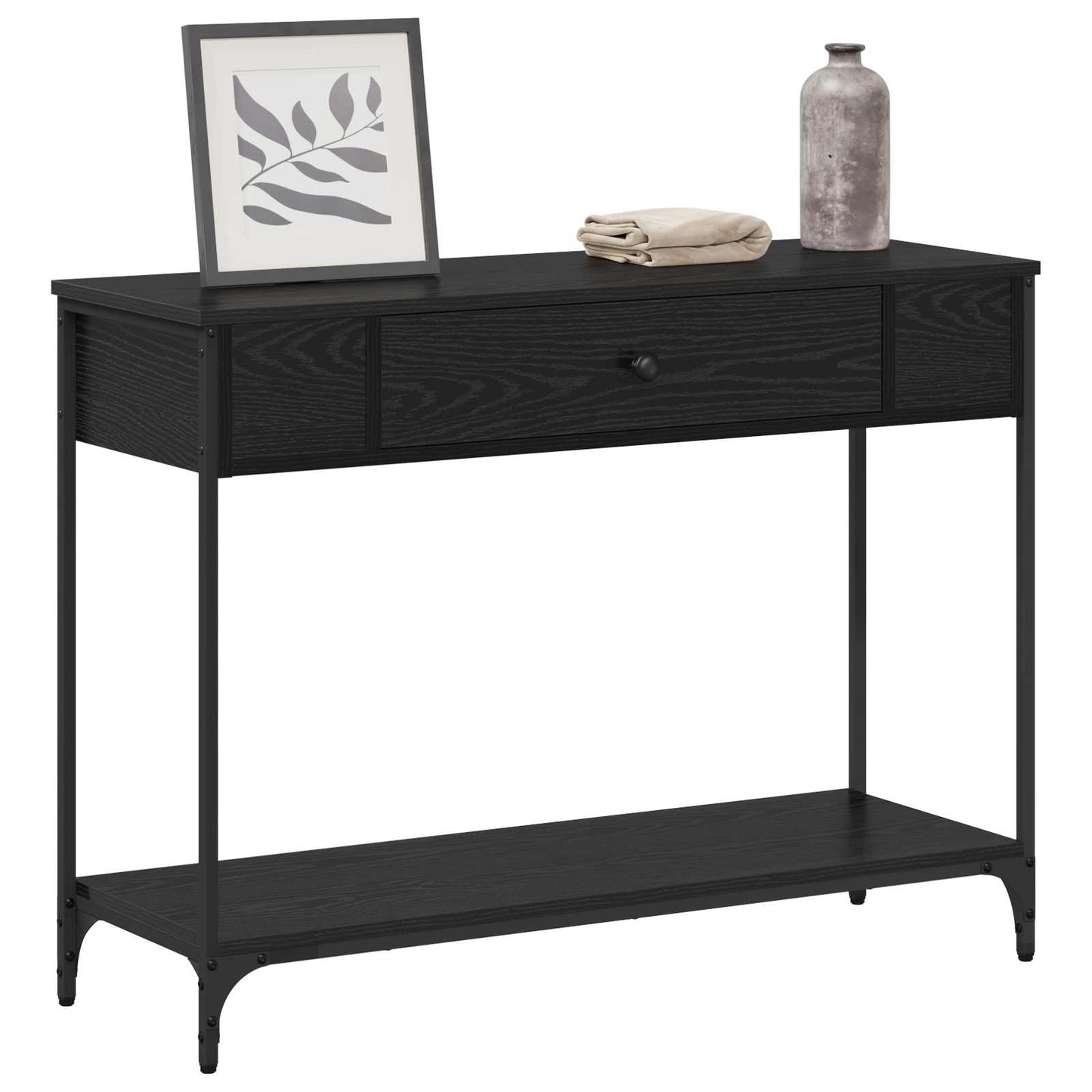 Konsolbord Andet Sort eg 100 x 34.5 x 75 cm Konstrueret træ
