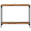 Konsolbord Gammelt træ 101 x 30.5 x 75 cm Konstrueret træ