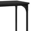Konsolbord Sort eg 101 x 30.5 x 75 cm Konstrueret træ