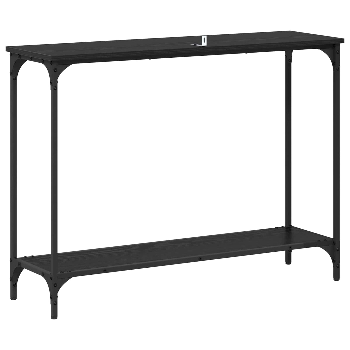 Konsolbord Sort eg 101 x 30.5 x 75 cm Konstrueret træ