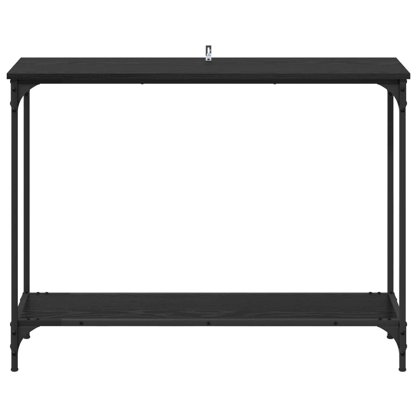Konsolbord Sort eg 101 x 30.5 x 75 cm Konstrueret træ