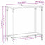 Konsolbord Gammelt træ 75 x 30.5 x 75 cm Konstrueret træ