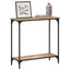 Konsolbord artisan eg 75 x 30.5 x 75 cm Konstrueret træ