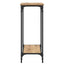 Konsolbord artisan eg 75 x 30.5 x 75 cm Konstrueret træ