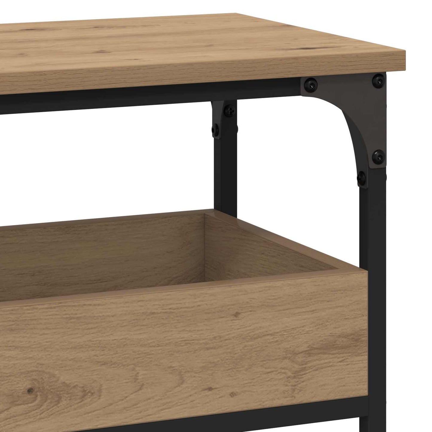 Konsolbord artisan eg 100 x 29 x 75 cm Konstrueret træ