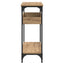 Konsolbord artisan eg 100 x 29 x 75 cm Konstrueret træ