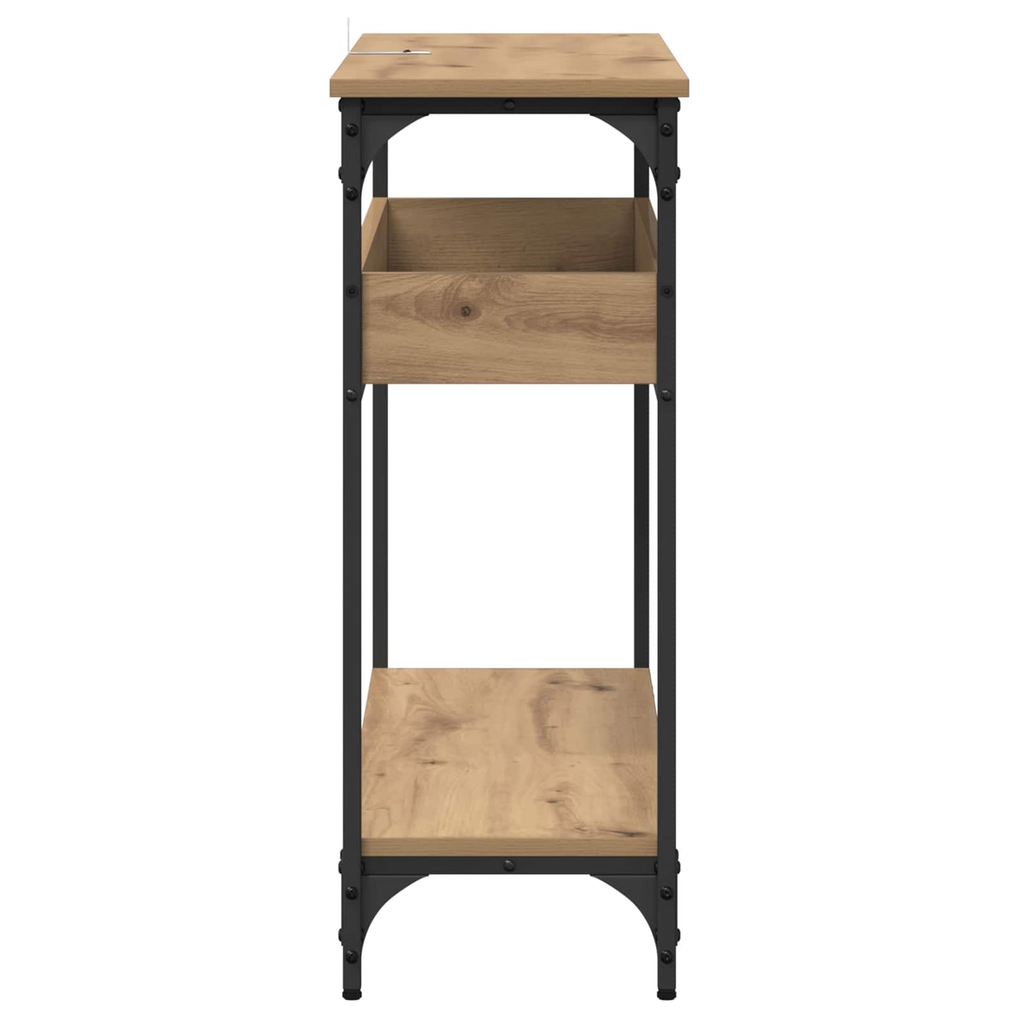 Konsolbord artisan eg 100 x 29 x 75 cm Konstrueret træ