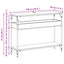 Konsolbord Sort eg 100 x 29 x 75 cm Konstrueret træ