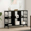 Sideboard Sort eg 102 x 32 x 73,5 cm