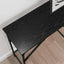 Konsolbord Sort eg 140 x 29 x 75 cm Konstrueret træ