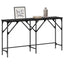 Konsolbord Sort eg 140 x 29 x 75 cm Konstrueret træ
