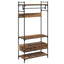 Garderobeskab Gammelt træ 89 x 39 x 184.5 cm Konstrueret træ
