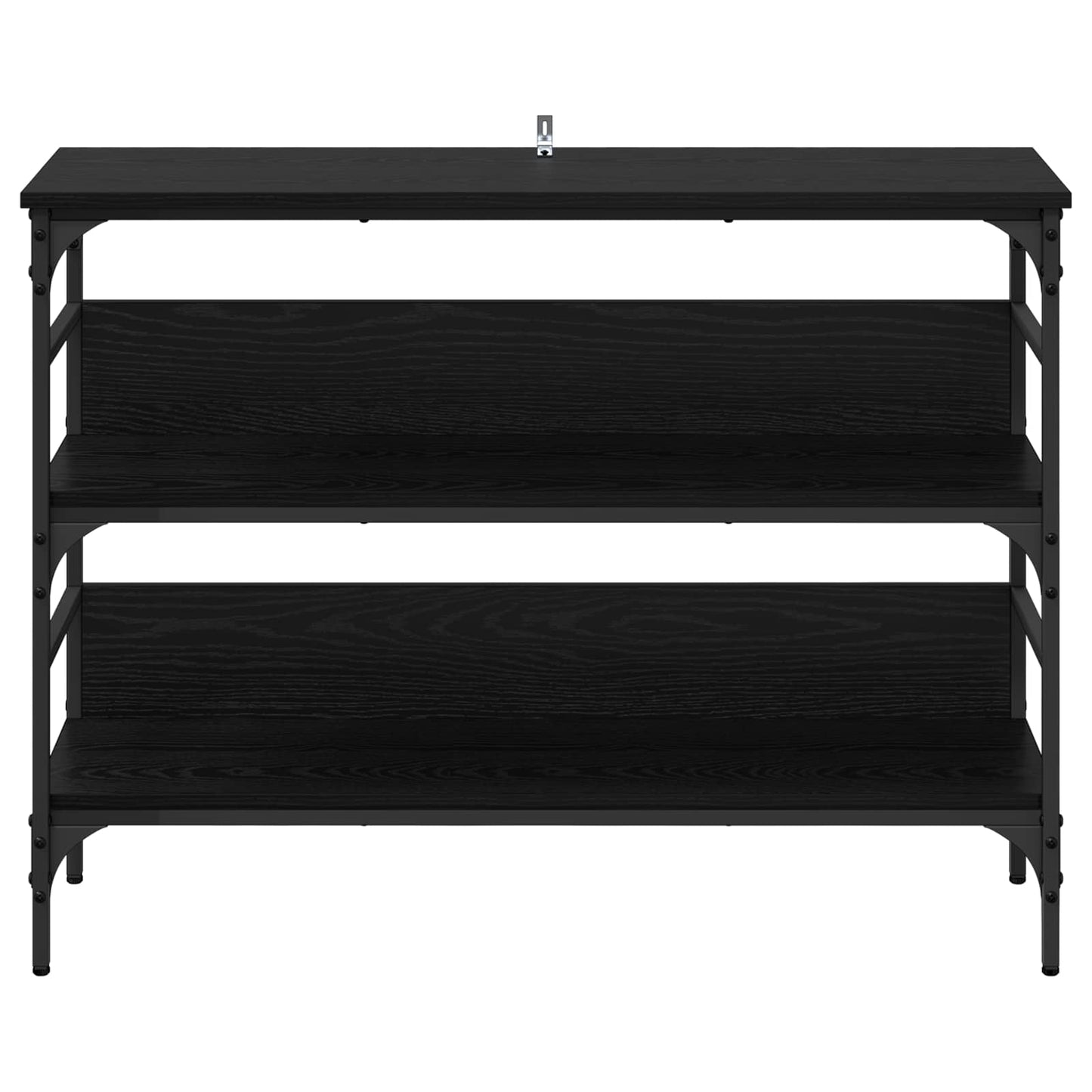Konsolbord Sort eg 100 x 32 x 75 cm Konstrueret træ