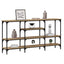 Konsolbord artisan eg 160 x 29 x 80 cm Konstrueret træ