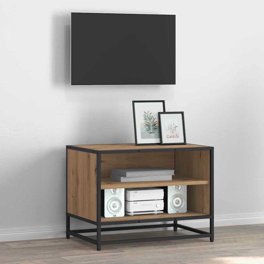 TV Enheder 61 x 40 x 46 cm Artisan Egetræ Konstrueret træ