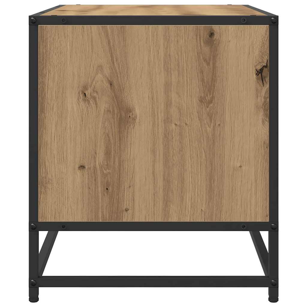 TV Enheder 61 x 40 x 46 cm Artisan Egetræ Konstrueret træ