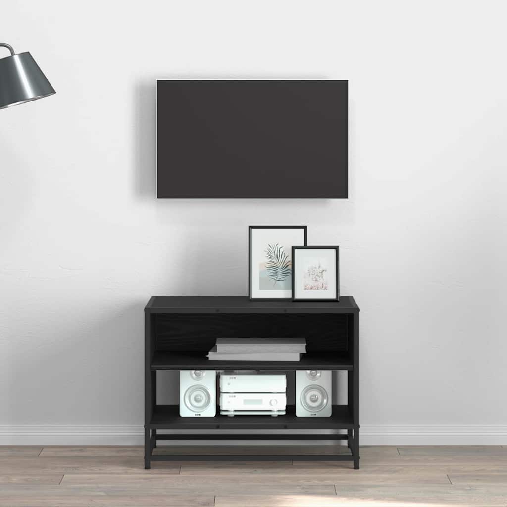 TV Enheder Sort eg 61 x 40 x 46 cm Konstrueret træ