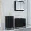 Sideboard Sort eg 35.5 x 35 x 76 cm