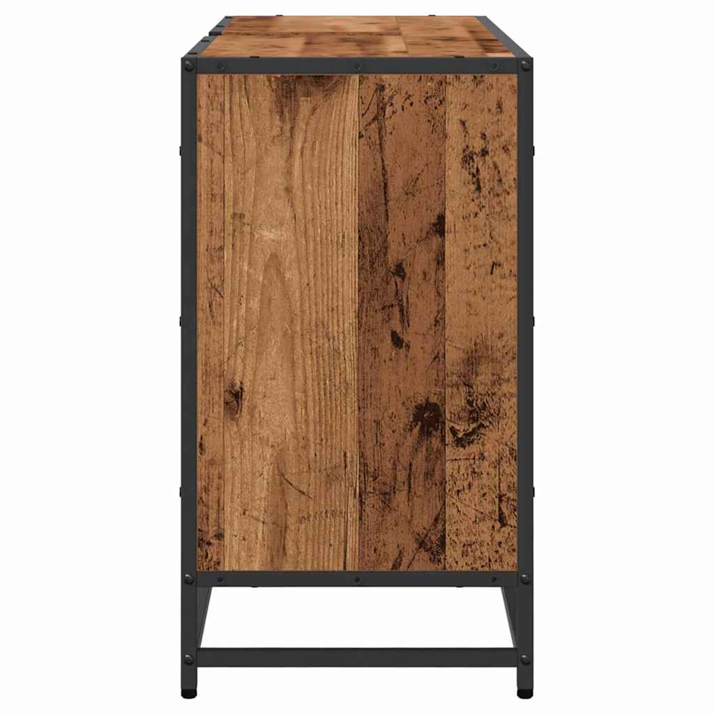 Badeværelsesskab Gammelt træ 90 x 33 x 60 cm Konstrueret træ
