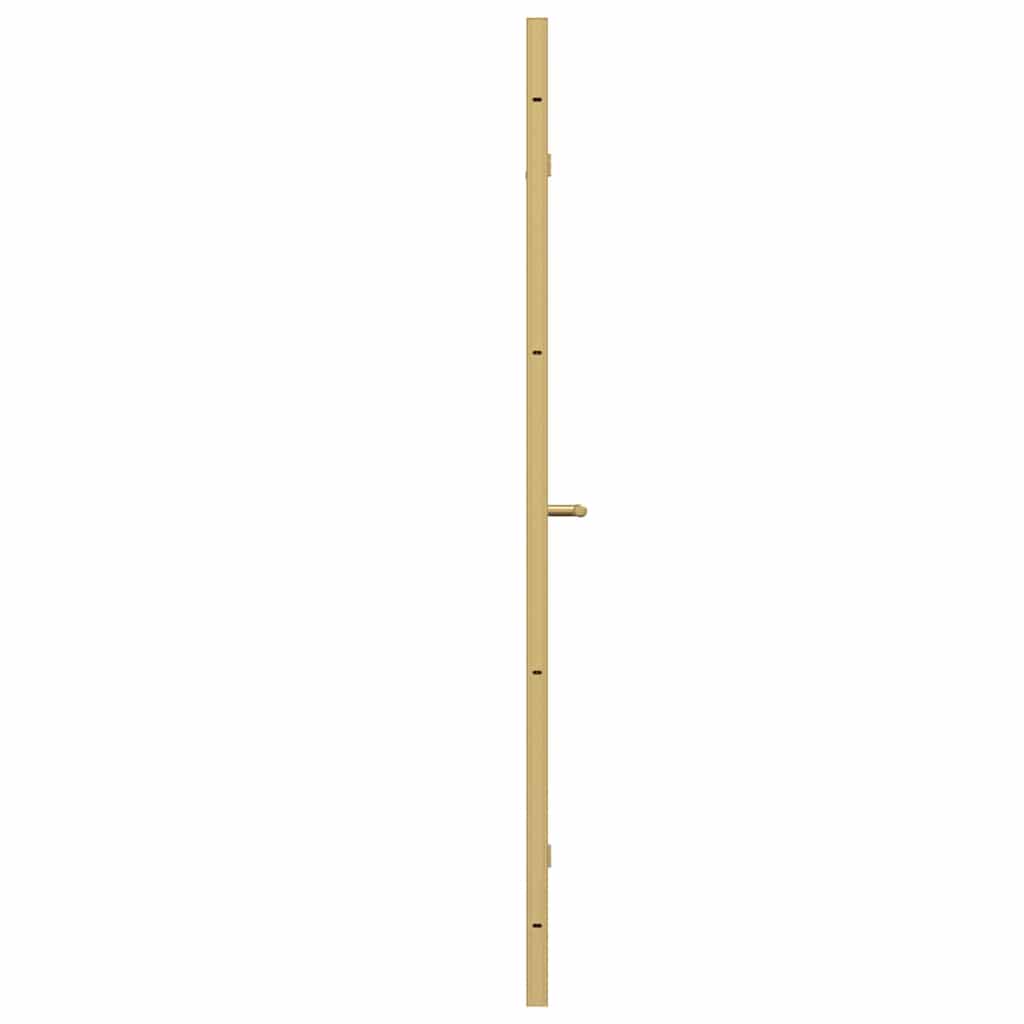 Bruser Indhegning Gennemsigtig og Guld 120 x 140 cm
