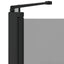 Bi-folding brusekabine Mørk gennemsigtig 120 x 67 x 129 cm