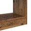 Bogskab 2 niveauer 60 x 30 x 72 cm Konstrueret træ Gammelt træ