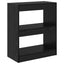 Bogskab Sort eg 60 x 30 x 72 cm Konstrueret træ