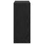 Bogskab Sort eg 60 x 30 x 72 cm Konstrueret træ
