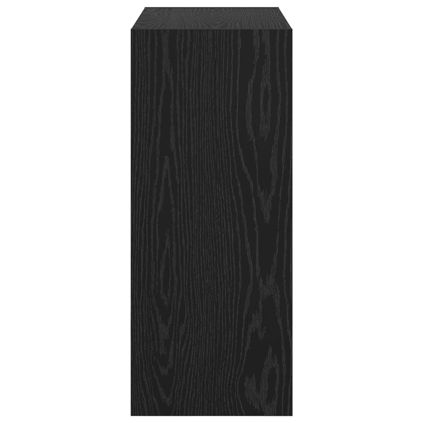 Bogskab Sort eg 60 x 30 x 72 cm Konstrueret træ