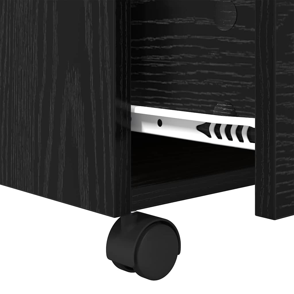 Sofabord Sort eg 55 x 55 x 45cm Konstrueret træ