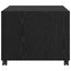 Sofabord med skuffe Sort eg 55 x 55 x 45cm Konstrueret træ