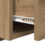 Natskab 2 pcs Artisan Egetræ 50 x 32,5 x 80 cm Konstrueret træ