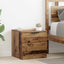 Sengeskab 2 pcs Gammelt træ 40 x 39 x 40 cm Konstrueret træ