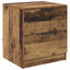 Natskab 2 pcs Gammelt træ 45 x 39 x 50cm Konstrueret træ