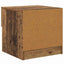Sengeskab 2 pcs Gammelt træ 40 x 39 x 40 cm Konstrueret træ