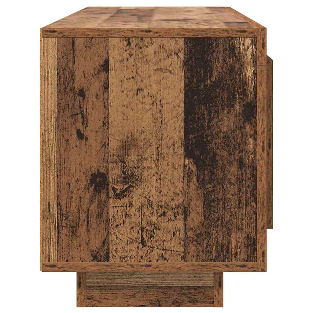 TV-skab Gammelt træ 102 x 35 x 45 cm Konstrueret træ