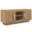 TV-skab 102 x 35 x 45 cm Artisan Egetræ Konstrueret træ