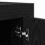 TV-skab Sort eg 102 x 35 x 45 cm Konstrueret træ
