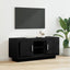 TV-skab Sort eg 102 x 35 x 45 cm Konstrueret træ