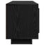 TV-skab Sort eg 102 x 35 x 45 cm Konstrueret træ