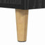 Sengeskab 2 pcs Sort eg 40 x 35 x 47,5 cm Konstrueret træ