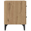 Sengeskab Artisan Egetræ 40 x 35 x 47,5 cm Konstrueret træ