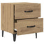 Sengeskab med skuffe 2 pcs Artisan Egetræ 40 x 35 x 47,5 cm