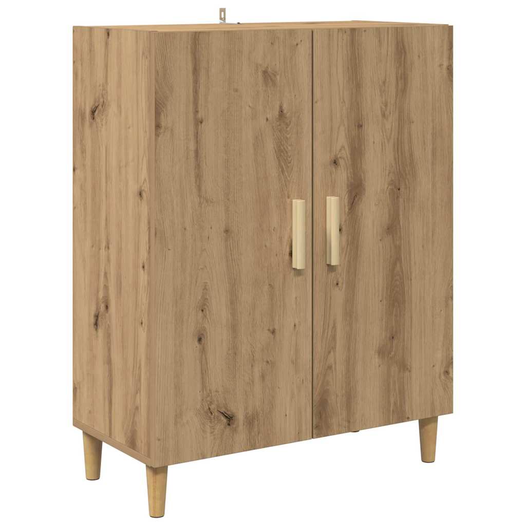Sideboard Artisan Egetræ 70 x 34 x 90 cm Konstrueret træ