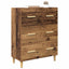 Sideboard Gammelt træ 69,5 x 34 x 90 cm Konstrueret træ
